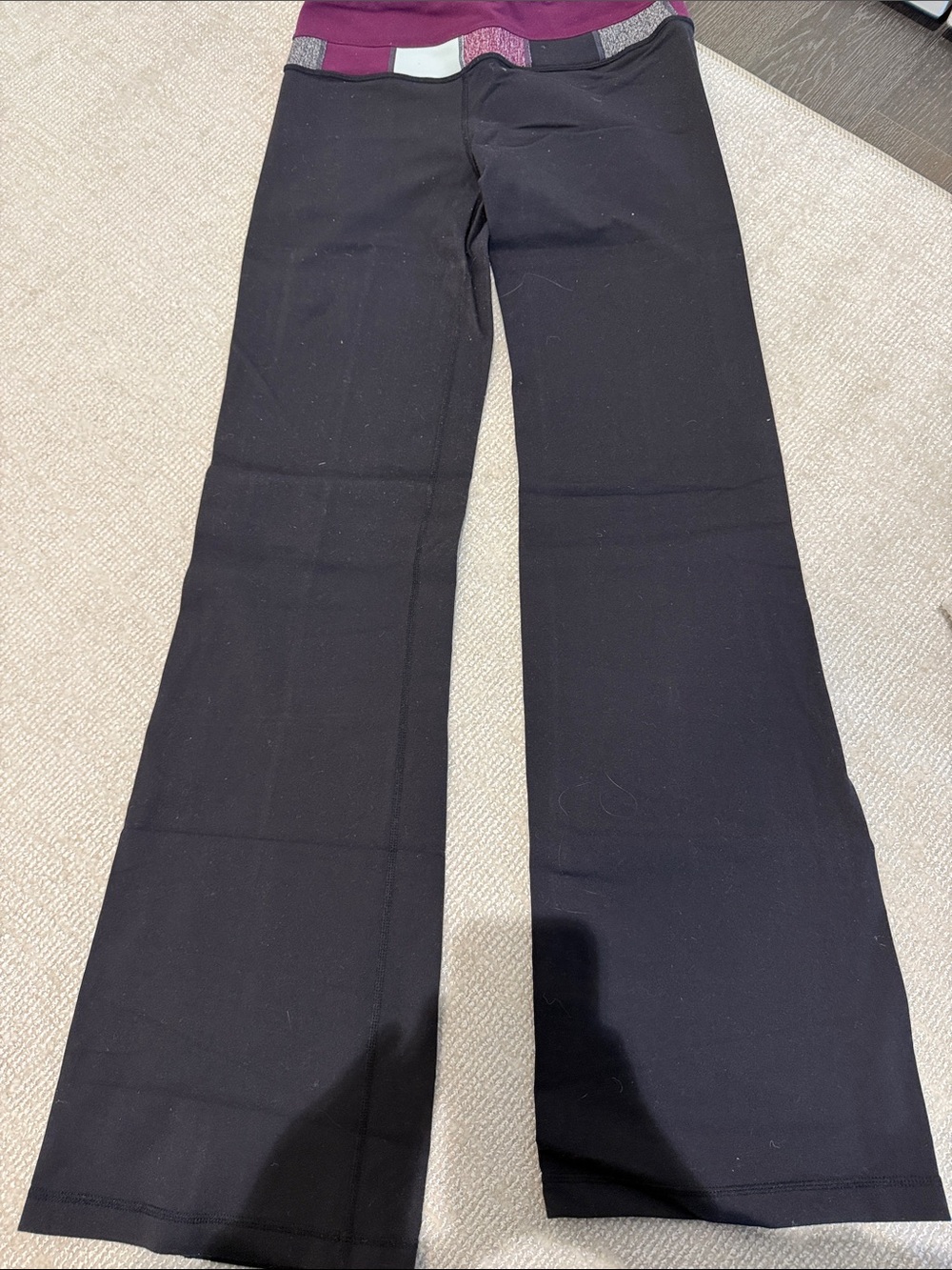 Vintage Groove lululemon flare - reversible size 6